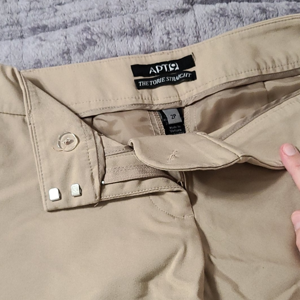 Tan dress caprees